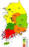 경기도, 교통사고·화재 등 5개 분야 안전지수 1등급…안전처, 지자체 7개 분야 안전지수 첫 공개