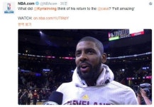 [영상] ‘어빙신’이 돌아왔다…카이리 어빙, 반갑구만 반가워요!