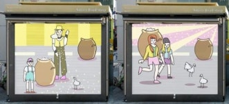 신촌 연세로 거리가게 셔터 캔버스로 변신, 6월 말까지 아티스트 그림으로 채색