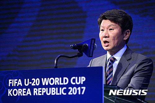 축구협회장 선거 D-2, 정몽규 vs 허정무 논란 확산중
