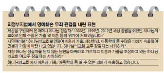 하나님의교회 비판 1인 시위자 전원 무죄 판결