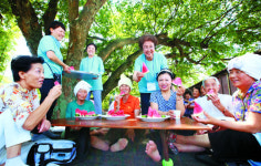 남대문교회, 함양중흥교회서 주민 100여명 초청 ‘말복 마을잔치’