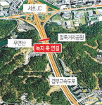 우면산∼말죽거리공원, 교량으로 연결한다