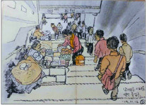 만화가 이희재, 서울역 일대 삶의 풍경 전시