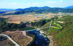 한탄강 협곡에 185m 길이 현수교 세운다