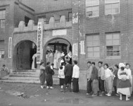 [포토] 1952년 부산 인근 투표소