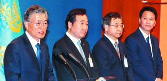 호남 출신 ‘탕평 인사’ 총리 이낙연·비서실장 임종석