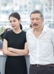칸 영화제의 홍상수와 김민희