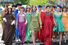 [포토]도심속 1970 패션쇼