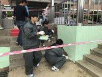 나사렛대 학생들, 천안부성초서 벽화그리기 재능기부 
