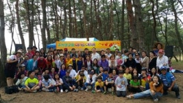 포항 주찬양교회, 28일 흥해읍 소나무숲에서 야외예배 드렸다