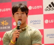 스켈레톤 윤성빈 선수, 질문에 답변