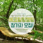 국립용화산휴양림 ‘에코힐링캠프’…“아들아 일만하는 어른이 되지 마라!”