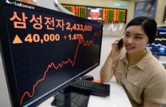 삼성전자 전일 종가 대비 1.67% 상승