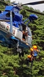 산악사고 훈련하는 영남119특수구조대