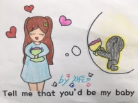 초등생이 그린 그림으로… 뮤직비디오 제작 유행