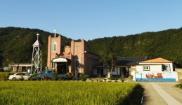 [포토]동해의 예루살렘교회인 경북 울진군 행곡교회