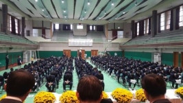 대구 성광고 제22회 합동세례식 개최