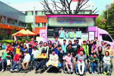 SPC그룹, 성남 소망재활원 찾아 아이스크림 등 선물