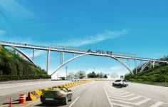 용인시, 46년만에 연결 한남정맥 석성산~할미산성 교량 주변 환경개선