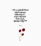 [이혜지의 캘리,하루] 너희가 그 은혜를 인하여 