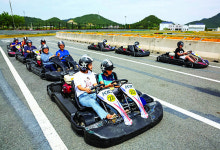 [포토] 발달장애인 레이싱 체험