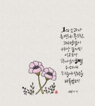 [이혜지의 캘리,하루] 그의 소리가 온 땅에 통하고 그의 말씀이 세상 끝까지 이르도다