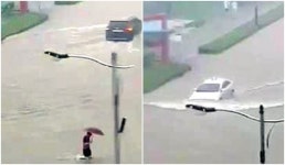 [포착] ‘시간당 73㎜’ 폭우에 난리난 광주 침수 상황