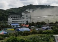 청도 용암온천 화재 발생… “어린이 등 42명 연기 흡입”