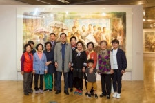 ‘상상된 경계들’ 직접 둘러본 이용섭 광주광역시장…국립아시아문화전당 비엔날레 전시장 방문. 
