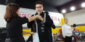 첫눈 오는 날, 평화도시 어울림 축제에 가보니