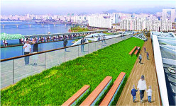 한강대교 남단에 보행교… 한국판 브루클린 브리지 만든다