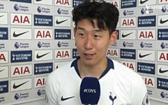 ‘새 구장 첫골’ 손흥민이 보인 귀여운 반응 (골+인터뷰 영상)