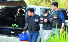 [포토] 10대 의붓딸 살해한 새아빠, 범행 현장검증