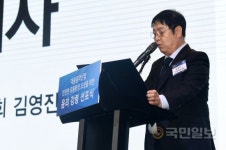 개회사 하는 한국연예제작자협회 김영진회장