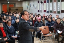 “철도교통 시대 가속화”…조광한 남양주시장, 금곡동서 시정설명회