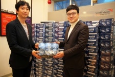 부산청년정책연구원, 성우원 등에 부산라면 3200개 기부