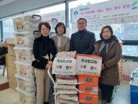 인천 부평 주사랑교회 설 이웃사랑 쌀 100㎏ 라면 5상자 십정2동에 기탁
