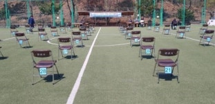 축구장 필기 이어 족구장 면접…안산시의 코로나 대처법