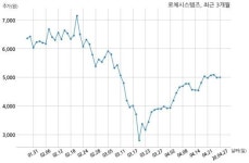 로체시스템즈 단기차입금 100억원 증가