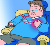 ‘집콕’으로 소파서 TV 보며 감자칩 먹는 ‘카우치 포테이토족’ 심장 건강에 경고등