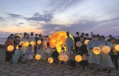 [포토] 전남 완도 청산도 밤마실 성료