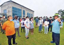 북녘땅 보며 걷기… “이곳에 평화 주소서”