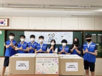 인천 만성중 학생자치회 의료진 덕분에 챌린지 동참