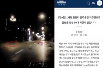 “저녁도 못 드시고 배달 나간 아빠…” 음주 역주행 참변 딸 오열
