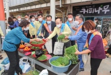 정현복 광양시장, 추석 앞두고 전통시장 민생 탐방
