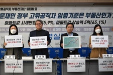 고위공직자 부동산재산 발표하는 경실련