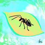 [겨자씨] 건짐 받은 개미