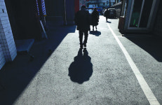 [포토] 무료급식 허탕… 허탈한 발길