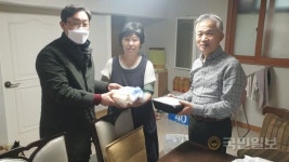 일시 귀국해 웨슬리선교관에 머무는 해외 선교사들의 설맞이